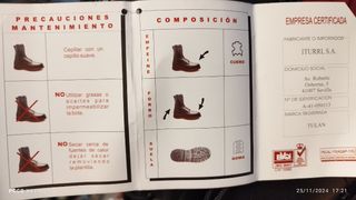 Botas militares negras