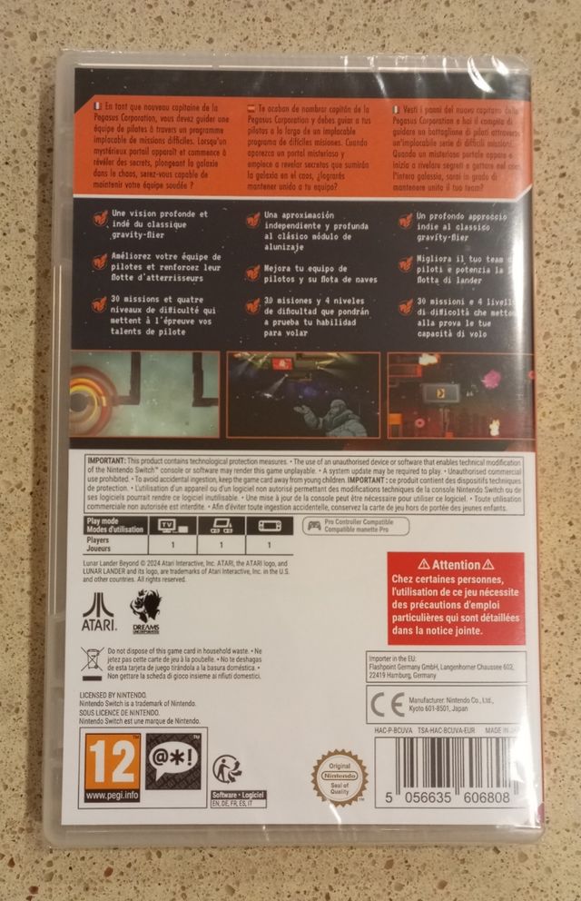 (PRECINTADO) Lunar Lander Beyond Nintendo Switch