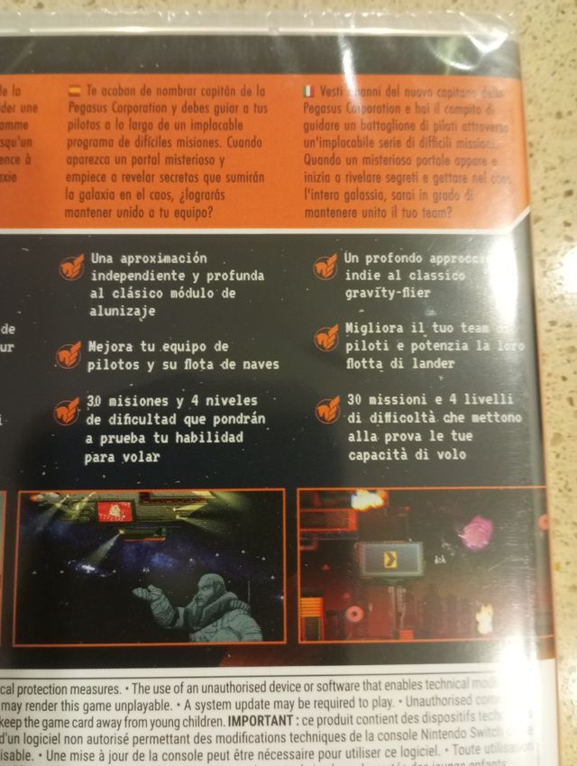 (PRECINTADO) Lunar Lander Beyond Nintendo Switch