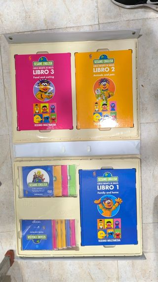 Curso infantil ingles Barrio Sesamo