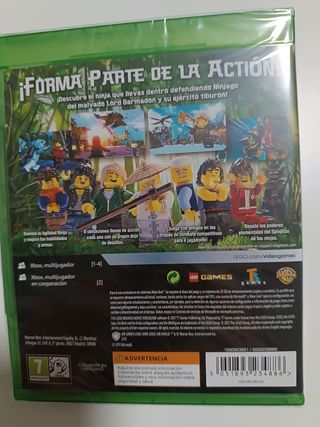 Lego Ninjago Juego Xbox Nuevo Precintado