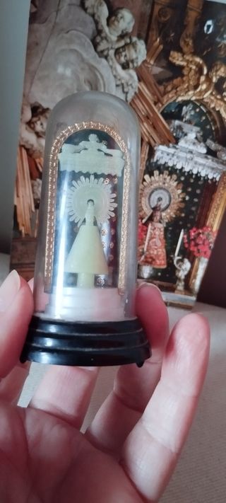 Virgen del Pilar/cupula y tarjeta 