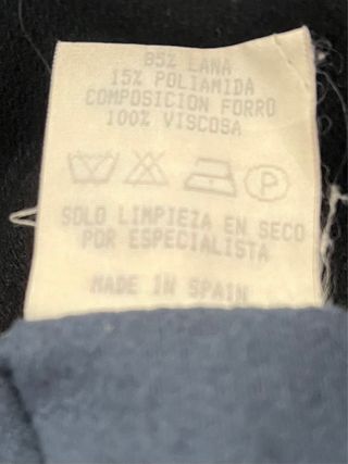 Abrigo de paño hombre YUSTE