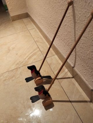 2 Palo correpasillo arrastre