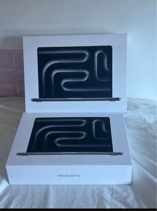 Caja Macbook pro  vacia M3 14 2024