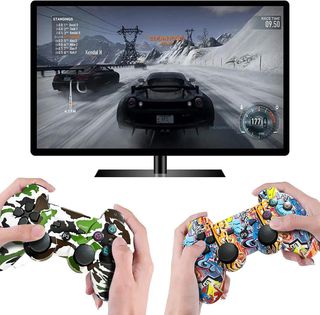 AUFGLO Retro Gaming Controller for PS3