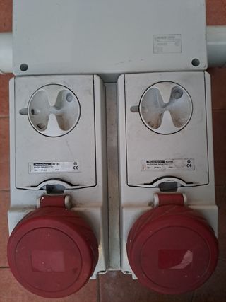 Blocchi prese interbloccate trifase 