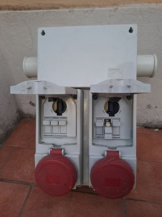 Blocchi prese interbloccate trifase 