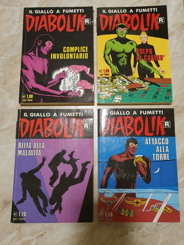 Diabolik R prima ristampa