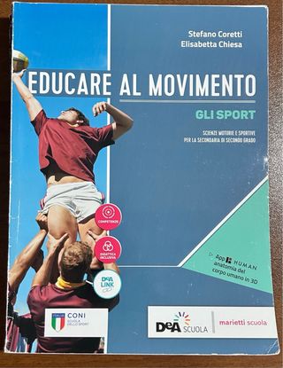 Libro di scienze motorie “Educare al movimento”