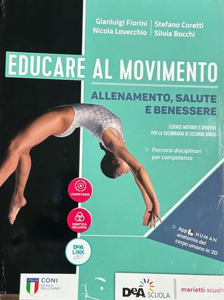 Libro di scienze motorie “Educare al movimento”