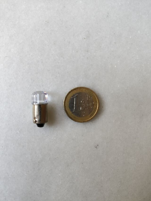 10 bombillas LED T4W BA9S