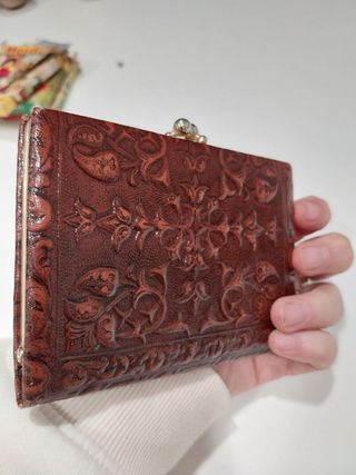 Cartera piel tauromaquia