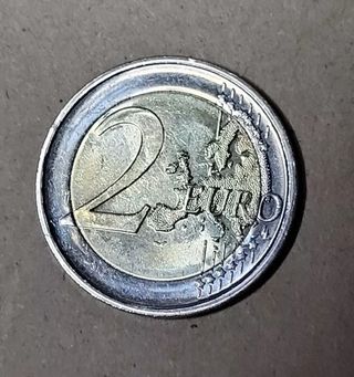 Moneta 2 Euro Austria 2023 errore di conio