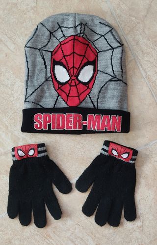 Gorro y guantes niño