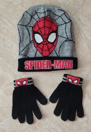 Gorro y guantes niño