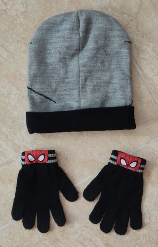 Gorro y guantes niño