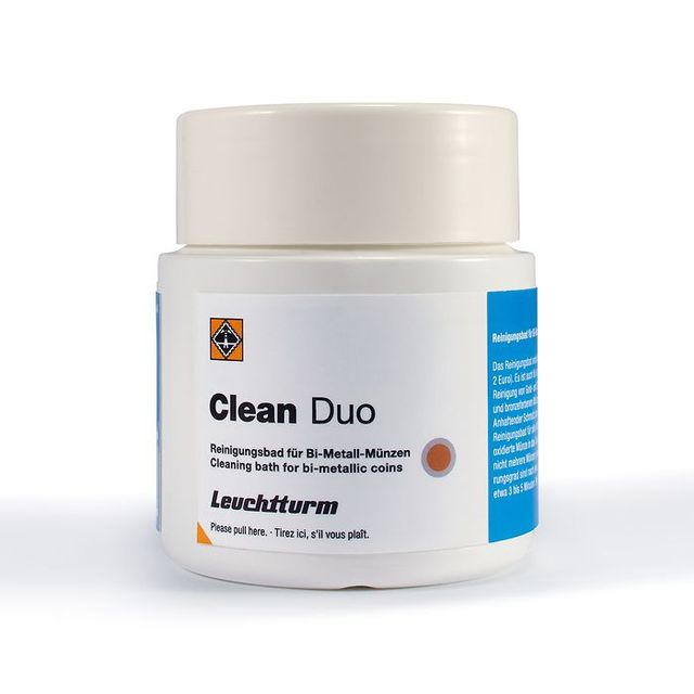 Liquido Limpiador monedas bimetálicas