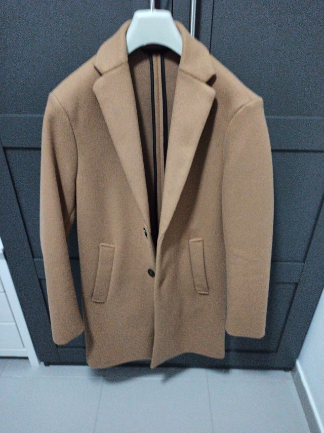 Abrigo paño hombre talla XS. 