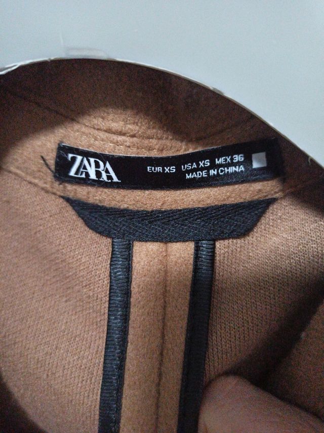 Abrigo paño hombre talla XS. 