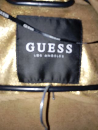 Conjunto Guess dorado short+chaqueta  +🎁