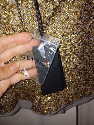 Conjunto Guess dorado short+chaqueta  +🎁