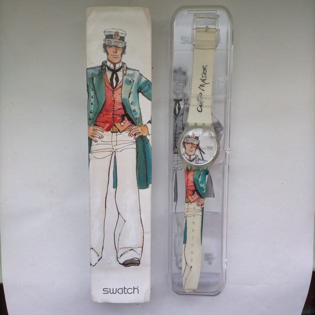 RELOJ SWATCH CORTO MALTESE NUEVO
