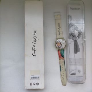 RELOJ SWATCH CORTO MALTESE NUEVO