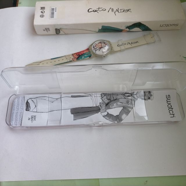 RELOJ SWATCH CORTO MALTESE NUEVO
