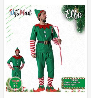 Disfraz Elfo hombre T/S y T/L
