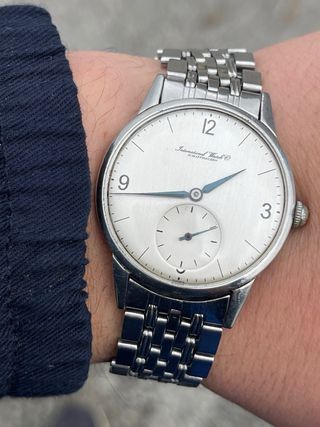 Iwc reloj antiguo vintage de hombre