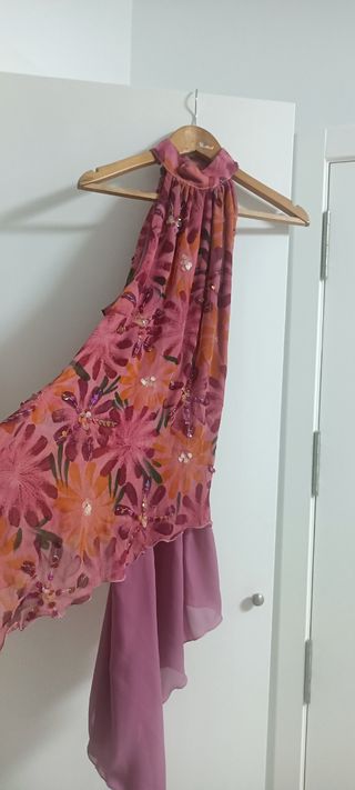 Vestido corto lentejuelas 