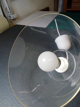 lampadario trasparente