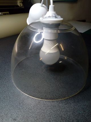 lampadario trasparente