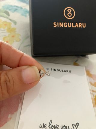 Pendiente brillo Singularu 
