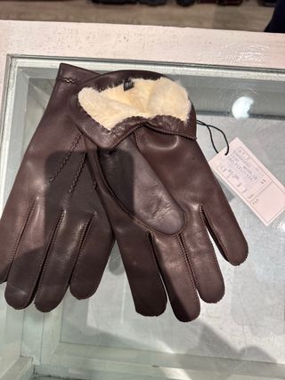 Guantes de hombre de cuero talla media (95)