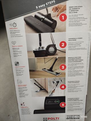 Scopa a vapore MOPPY POLTI