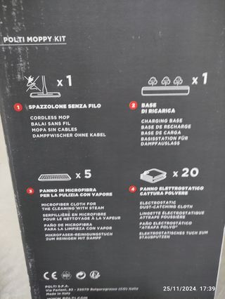 Scopa a vapore MOPPY POLTI