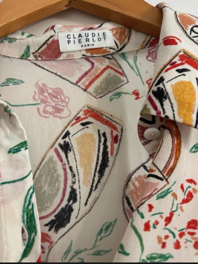 Blusa seda de Claudie Pierlot