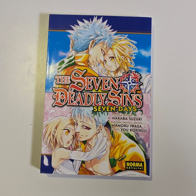 Manga THE SEVEN DEADLY SINS SEVEN DAYS