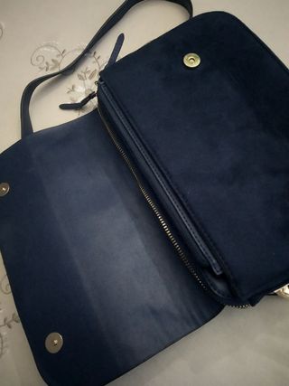 Bolso Parfois  de ante y simil piel