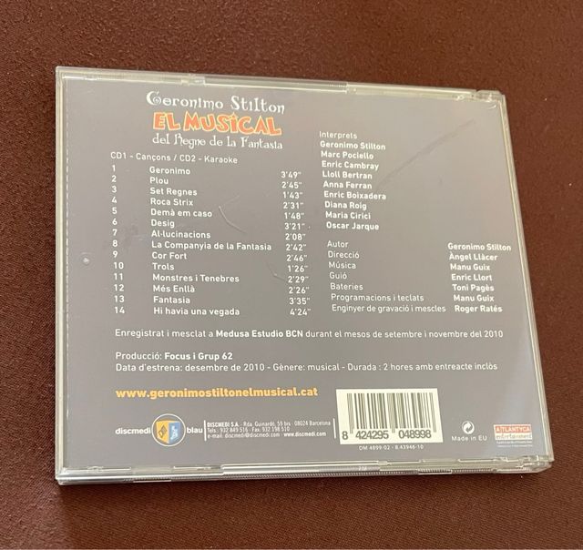 Gerónimo Stilton CD