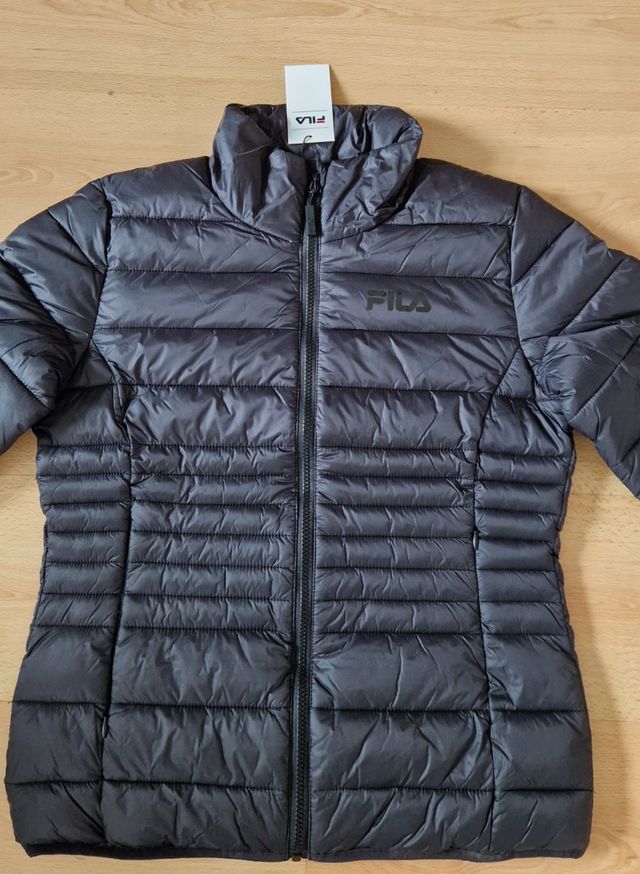 Chaqueta acolchada, L, azul, mujer, FILA,  nueva