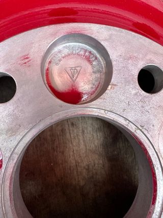 Rueda recambio porsche 16”