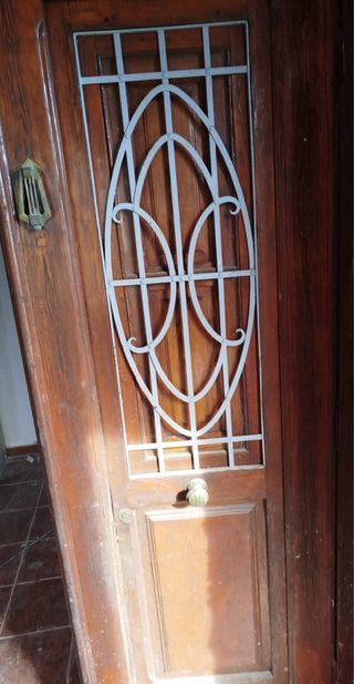 PUERTA DE MADERA ENTRADA ANTIGUA MOBILA CASA