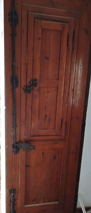 PUERTA DE MADERA ENTRADA ANTIGUA MOBILA CASA