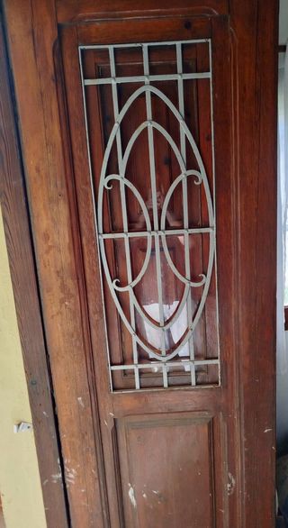 PUERTA DE MADERA ENTRADA ANTIGUA MOBILA CASA