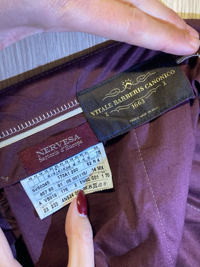 Completo Elegante Reda 1865 Lana Merinos