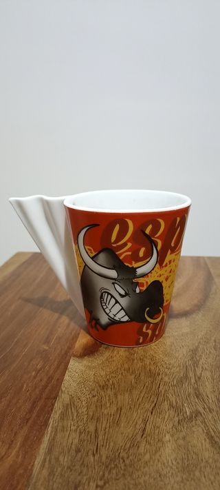 Tazza souvenir Spagna Barcelona toro corride 