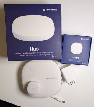 Samsung SmartThings Hub + Smart Button